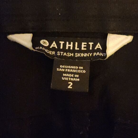 Athleta Wander Stash Skinny Pants size 2 - Picture 2 of 7